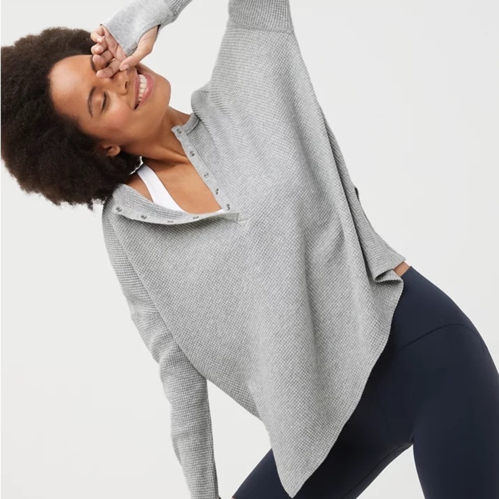 OFFLINE By Aerie Waffle Henley T-Shirt